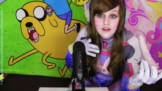 BabyZelda ASMR DVas FiRST TiME  OVERWATCH PORN in private premium video
