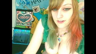 BabyZelda 3 HOURS Birthday Elf 2 CUMS FUCK MACHINE in private premium video