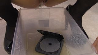 Dirty Princess Watch Pee On Electronic Items in private premium video