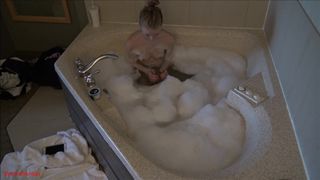 DestinationKat Jacuzzi Bubble Bath in private premium video