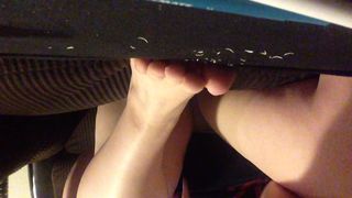 Curvesandkinkfux Toe Nail Clipping And Painting  in private premium video