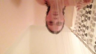 Curvesandkinkfux SALE Toothbrush Up My Ass In The Shower  in private premium video