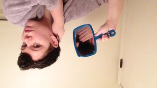 Curvesandkinkfux Hair Cut  in private premium video