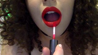 Curvesandkinkfux Drooling Gagging Slobbering And Sucking  in private premium video