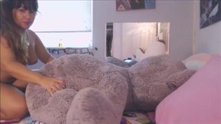 CarmitaBonita Daddys Girl Teddy Humping Impregnation in private premium video