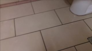 Candiecane Candiecane Walmart Bathroom Floor Pee in private premium video