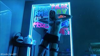 Candiecane Candiecane Topless Light Play in private premium video