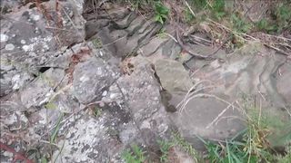 Candiecane Candiecane Stop 308 Public Outdoor Lake Pee in private premium video