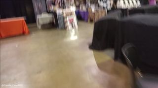 Candiecane Candiecane Stop 250 Public Convention Pee in private premium video