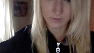 hot blond around the house