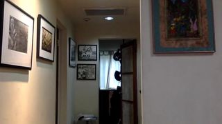 hot blond around the house