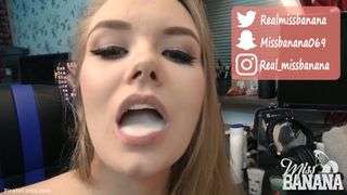ManyVids MissBanana Girlfriend Cum Premium Video HD