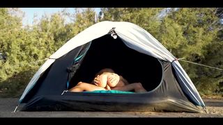 ma douce Pomme BJ  facial camping  part.2