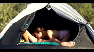 ma douce Pomme BJ  facial camping  part.1