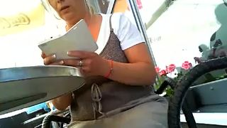 Terrasse open legs vibro Gaby part.3