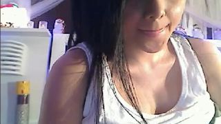Dayana Perez Sosa gold vibe in dripping wet pussy