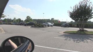 Lindseylove Blowjob in Busy Parking - PirateCams.com
