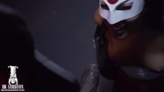 Suicide Squad Orgy Harley Fucks her Friends