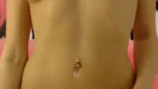 Princeska spits on tits and plays in panties 4.21 2013