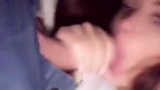 Alison Parker BJ in a theater