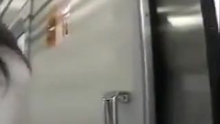 Japanese Subway Public Nudity