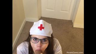 CHARLOTTE1996 – NURSE CHARLOTTE GETS PHYSICAL