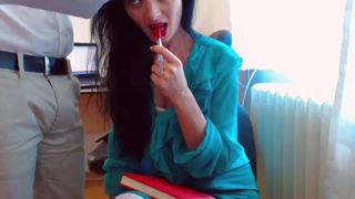 cum on nympho co-worker