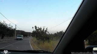 MelenaMariaRya - Sexy maria play on car free trailer-2017 08 19-1080p