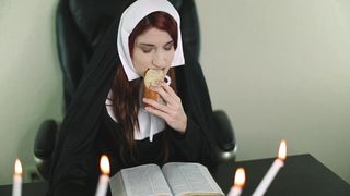 Nun Mia Gets Possessed and Sins