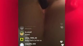 Insta Live Masturbating