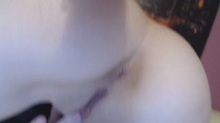 PumpkinSpice - naked in heels bent over playing