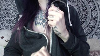 JASPERSWIFT MAGNETIC NIPPLE CLAMPS AND PUSSY TEASE