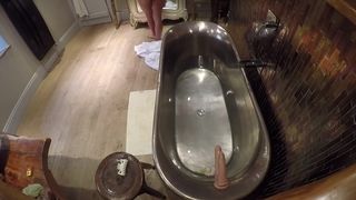 Anastasiaxxx89 - Spycam-Double-Dong-Bathtub-Fun private premium video
