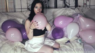 valyrielutka - blowing balloons non pop looner asmr private premium video