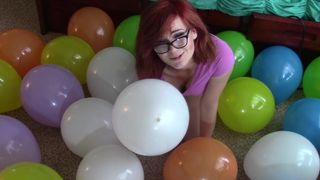 Vera Price - Popping The Party Balloons private premium video