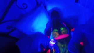 SecretCrush - Succubus POV Fucking & Blowjob Covers Ass In UV Body Paint private premium video