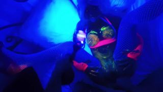 SecretCrush - Succubus POV Fucking & Blowjob Covers Ass In UV Body Paint private premium video