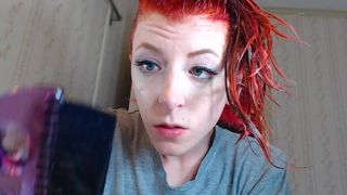 SchuylarWitch - hair dyeing pink to red