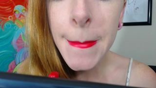 SchuylarWitch - red hot teen lipstick fetish