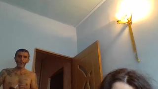 exotic couple dress suck blowjob facial swallow