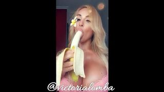 Vicky Lomba Vs. Banana
