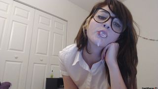 Elfiex drooling and gagging