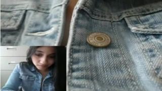 BellaTorrez at the office recording