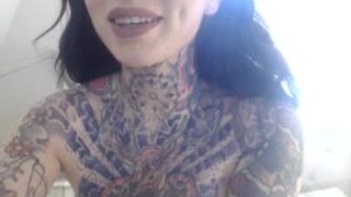 Georgieghee creamy glass dildo