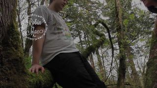 RobinMae outdoor blowjob