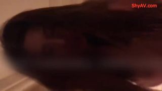 Busty Hong Gong model ride her bf