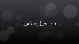 Licking Lessons