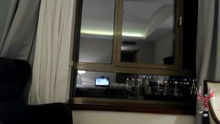 stunning robe naked tits dance