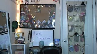 sexy elf dildo pounds hot pussy