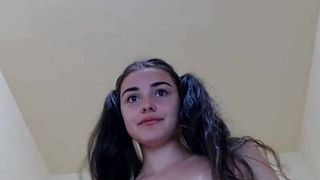 Boobplayfingers pussy  tinny ass wild orange p1